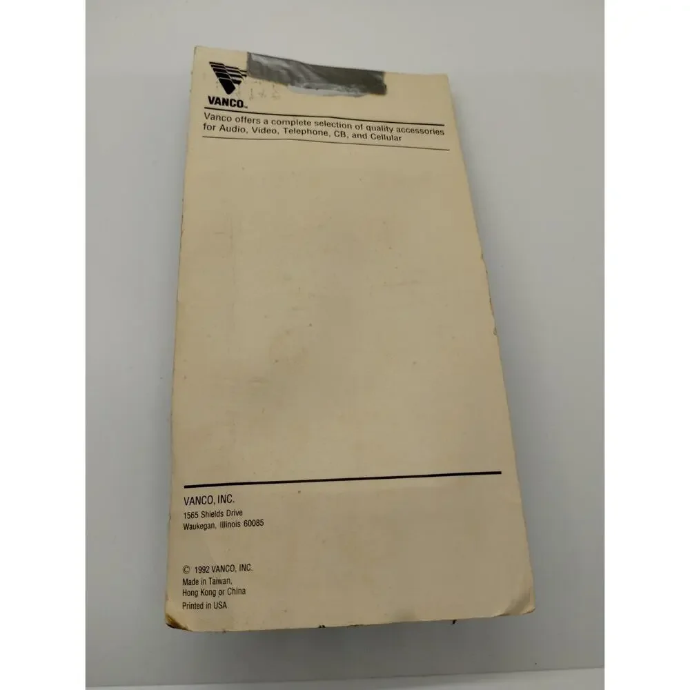 VANCO MY2M Auto Antenna Y Adapter Dual Motorola Plugs - 1 Motorola Female Jack